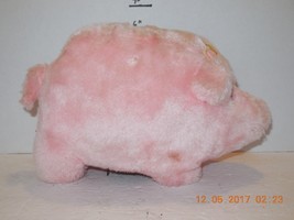 Vintage 1978 R Dakin Pink Piggy Bank Plush Toy - $23.68