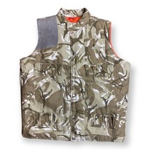 Reversible Hunting Vest Urban Woodland camo &amp; Blaze Orange Duck, shell pockets - £16.32 GBP