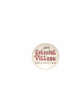 Lefton&#39;s Colonial Village Collection Button Pin Pinback - $8.12