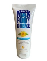 Zim&#39;s Max Foot Creme cream for Dry Cracked Feet, 4 oz, Sealed New - £34.78 GBP