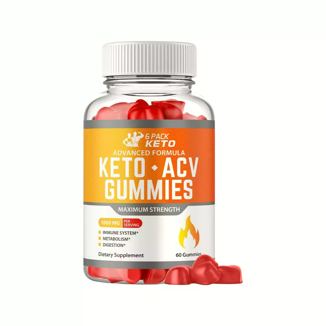 6 Pack Keto ACV Gummies for Weight Management, 6 Pack Keto Gummies (1 Bo... - $30.95