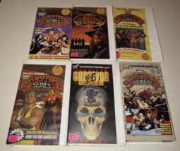 WWF Survivor Series - 6 Wrestling VHS Lot OOP 3rd/6th Annual 1993/94 Dea... - £91.99 GBP
