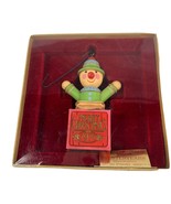 VINTAGE 1977 HALLMARK YESTERYEARS, TREE-TRIMMER COLLECTION XMAS JACK IN ... - £9.34 GBP
