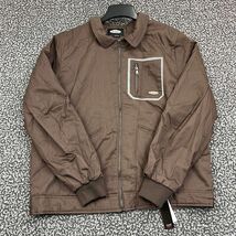 Rockport Jacket Men Large Brown Full Zip Long Sleeve Pocket Outdoor Work... - $54.28 CAD