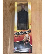 G.I. Joe Roadblock 12&quot; Action Figure 2012 Retaliation The Rock Hasbro NI... - $24.74
