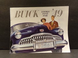 Buick Looks Fine for &#39;49 Sales Brochure Roadmaster Super Dynaflow - $67.48