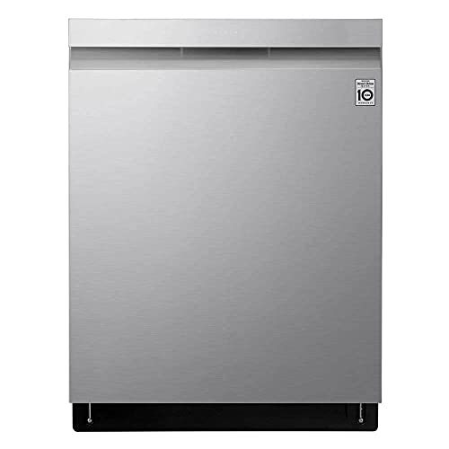 LG LDP6810SS 24&quot; Top Ctrl Dishwasher, 44 dBA, 3rd Rack, TrueSteam, ThinQ - £848.53 GBP