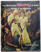 Illustrated Weekly India 25 Jan 1970 Murder of Mahatma Gandhi Republic D... - £39.27 GBP