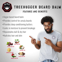Gibs Tree Hugger Vegan Beard Balm 2 fl oz image 6