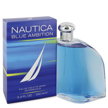 Nautica Blue Ambition Cologne By Eau De Toilette Spray 3.4 oz - £27.83 GBP