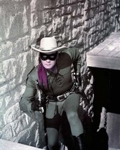 The Lone Ranger Clayton Moore on stairs guns at ready 4x6 photo  inch Po... - $5.99