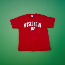 Wisconsin Shirt Men’s XL Delta Magnum Weight Represent T-shirt Tourist  - $267.89 MXN