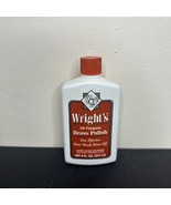 Wright’s Brass Polish 8oz Bottle ~ 95% Full ~ Water Based Cleaner Made i... - $673.73 MXN