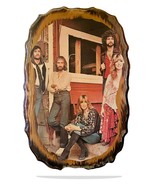 Fleetwood Mac 1976, Vintage Poster on Wood Music Plaque, Colorama Art Si... - £378.67 GBP