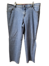 Gloria Vanderbilt Amanda Stretch Blue Denim Jeans  - Size 18W - £23.59 GBP