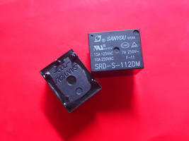 2pcs SRD-S-112DM, 12VDC Relay, SANYOU Brand New!! - $5.00