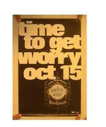 The Jon Spencer Blues Explosion Poster Time To Get Worry Now I Got Worry - $37.03 CAD