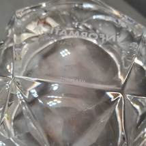 Vintage Tiffany Glass Bowl, Star Design, Cut Lead Crystal 8" Signed, Informatica image 8