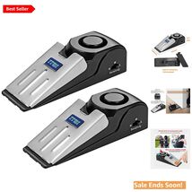Adjustable 120dB Door Stop Alarm – Protective Wedge for Travel, Home &amp; A... - $23.71