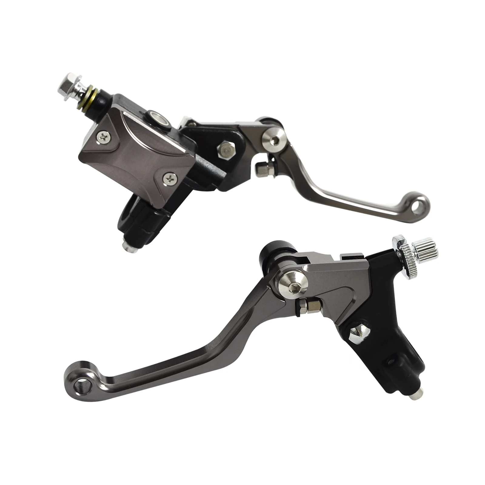 NICECNC 22mm 7/8&quot;Hydraulic ke &amp; Cable Clutch Lever Set embly   YZ 80 85 125 250  - £268.44 GBP