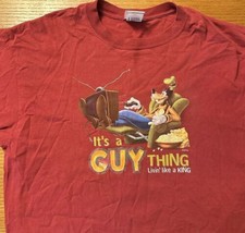 Disney Goofy T Shirt XL “it’s A Guy Thing” - $15.00