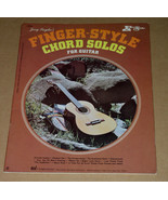 Finger Style Chord Solos Jerry Snyder Guitar Instructional Book Vintage ... - £31.28 GBP