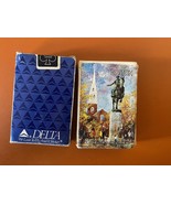 2 Delta Airlines Playing Cards Decks - $11.30