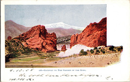 Gateway to The Garden of the Gods Denver CO Vintage Postcard (D8) - $6.79