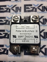 Potter&amp;Brumfield SSRT-240D10 Solid State Relay In 120/240VAC  Out 3-32VDC  - $20.75