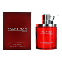 Yacht Man Red by Myrurgia, 3.4 oz Eau De Toilette Spray for Men - $18.42