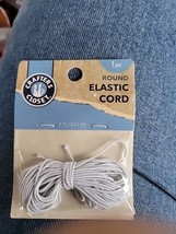 Round Elastic Cord, Crafters Closet Stretch Cord (new), - £2.39 GBP