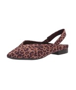 Bella Vita Women 9.5 N Leopard Super Faux Suede Pointed Toe Slip On Flat... - $57.80 CAD