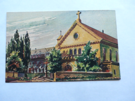 VINTAGE POST CARD FRANCISCAN CHURCH AND CLOISTER FRANCISCAN STREET QUEBE... - £3.20 GBP