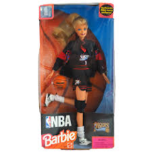 NBA  76ERS Barbie - Mattel# 20724 - Brand New/Sealed - £25.95 GBP