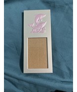 Metal Picture Frame Pink Dolphins Sea Life Ocean Mammals 1.5x3 - $83.32 MXN