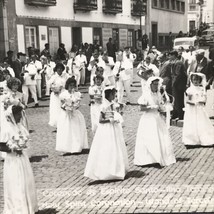 1958 RPPC Holy Spirit Coronation Island of Terceira Portugal Real Photo Postcard - £16.87 GBP