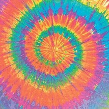 Carolina Creative Bandanna (Tie Dye Hippie) 22&quot; x 22&quot; 100% Cotton - £6.08 GBP