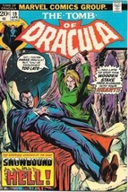 The Tomb of Dracula Comic Book #19 Marvel Comics 1974 HIGH GRADE C - $43.42