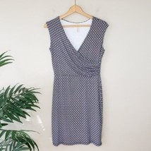 Gilli | Geometric Diamond Print Crossover Dress, size large - $24.19
