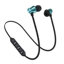 Magnetic Wireless Earphone Bluetooth Earphone Stereo Sports Waterproof Earbuds W - £9.21 GBP