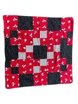 Dalmations 101 Quilt Blanket 34&quot; x 35&quot; Disney Baby Dog Puppy Cloth Hand ... - $596.47 MXN
