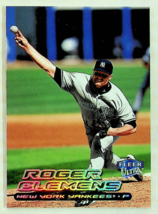 2000 Fleer Ultra Baseball Card Roger Clemens #180 - £1.79 GBP