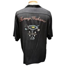 Tommy Bahama Basic Training Martini Embroidered Back Mens Aloha Hawaiian... - £24.29 GBP