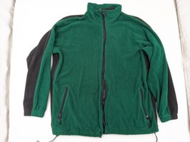 Vintage REI Coop Full Zip Fleece Lightweight Jacket Green Men&#39;s Size XL ... - $29.69