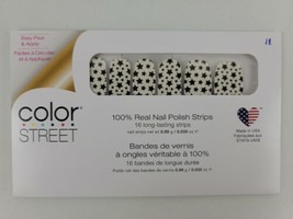 Color Street STAR FOR THE COURSE Nail Polish Strips Stars Clear Overlay ... - £25.21 GBP