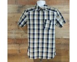 Oakley Casual Short Sleeve Shirt Mens Size S Plaid Checks Multicolor - $8.90