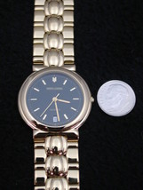 Men&#39;s Watch Simon Chang Gold Plate, France, 7 Jewel Quartz - $129.95