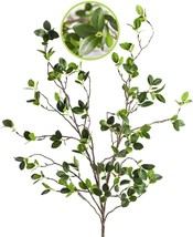 Artificial Plant (6 Pcs.) 43.3 Inch Green Branches And Leaf Shop Garden Office - £40.85 GBP