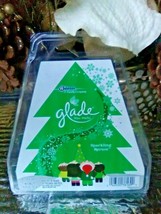 Glade Wax Melts SPARKLING SPRUCE SCENT CHRISTMAS TREE 11 Total Tarts 1 Pack - £9.94 GBP