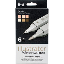 Spectrum Noir Illustrator Twin Tip Markers Portrait - £43.33 GBP